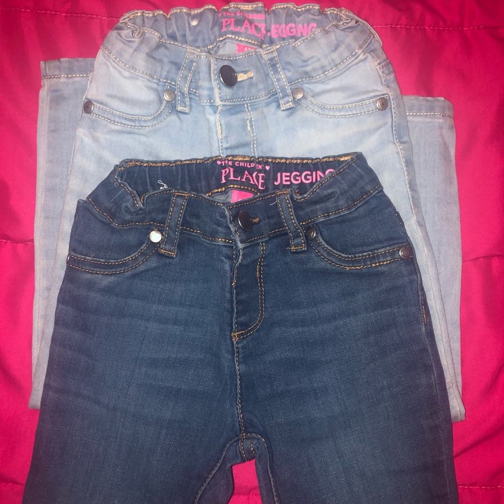 2 Toddler Girl Jeggings